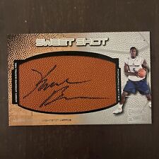 2001-02 Flair Sweet Shot JUMBO 5X8 Kwame Brown Rookie Autograph Patch 006/297 picture