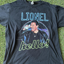Lionel Richie Music For Lovers Black T-Shirt Cotton All Size picture