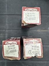 LOT OF 3 NEW OLD STOCK DAYTON ELECTROLYTIC CAPACITOR 220/250 VAC 60HZ 4X656/657 picture