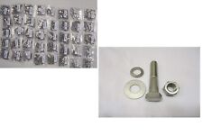 2715 PCS Coarse 18-8 Stainless Steel Bolt, Nut, Flat & Lock Washer Assortment picture