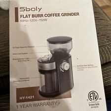 Sboly Electric Burr Mill Coffee Grinder Adjustable 18 Settings Expresso French picture