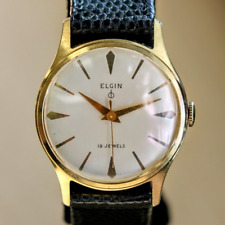ELGIN DuraPower Wristwatch 19 Jewels Ref. 4254 Grade 752 Vintage U.S.A Watch picture