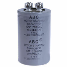 Motor Starting Capacitor 200MFD 250VAC CD60A  200uF, TMC UL New USA Stock picture