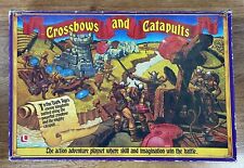 1983 Vintage Lakeside Crossbows and Catapults Battle Game Set w/ Box *Incomplete picture