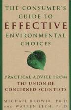 The Consumer's Guide to Effective Environmental Choices: Practical Advice - GOOD picture