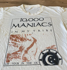10,000 Maniacs Music For Lovers White T-Shirt Cotton All Size JK180 picture