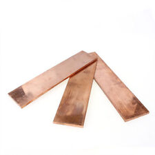 1pcs Pure Copper Bar Copper Plate C11000 Cu-ETP Cu Metal Flat Bar Select Size picture