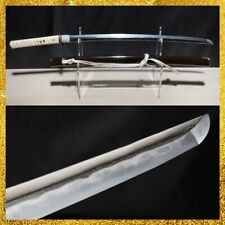 Japanese Sword Katana Tachi Koshirae 24.92 inch Antique Real 伯耆国津原住見田五郎左衛門尉広賀作 picture