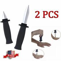 Retractable Dagger Knife Prank Joke Gag Trick Fake Weapon Disappearing Blade Toy picture