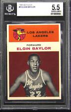 1961-62 Fleer #3 Elgin Baylor BGS 5.5 picture