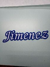 FANCY CUSTOM NAME EMBROIDERED PATCH, IRON ON FAST SHIPPING, USA SELLER picture