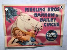 1944 Maxwell Frederic Coplan - Ringling Bros And Barnum & Bailey Circus Poster picture
