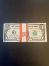 50 ($1) ONE DOLLAR BILLS UNCIRCULATED NONSEQUENCIAL - 2017A  and 2021 SERIES picture