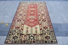 4.1x6.7 ft Area Rug, Home Decor  Rug, Vintage Rugs, Turkish Rug, Oushak Rugs picture