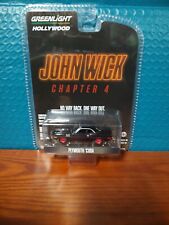2024 GREENLIGHT RED CHASE HOLLYWOOD SERIES 41 JOHN WICK CHAPTER 4 PLYMOUTH CUDA picture
