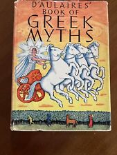 D'Aulaires' Book Of Greek Myths by Ingri And Edgar Parin 1962 1st Ed, HC DJ picture