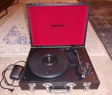 Sharper Image Portable Vintage Record Player Bluetooth 33 45 78 Power Supply 5V picture