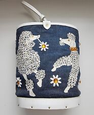 Enid Collins Of Texas Rare Poodles Bucket Purse picture
