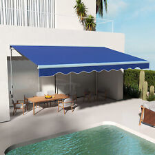 Electric Retractable Awning with LED Lights picture