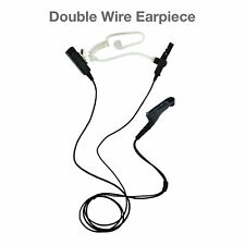 Lot 2-Wire Acoustic Tube PTT Earpiece for Motorola Radios APX900 XPR7550e MTP850 picture