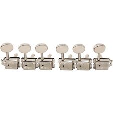 Wilkinson Guitar Tuning Pegs Deluxe 6 Inline Vintage Tuners with Slotted Post picture