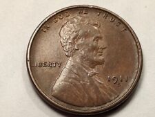 1911-S AU BN Lincoln Cent - GREAT DETAILS picture