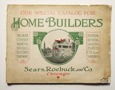 Original c.1910 Sears, Roebuck HOME BUILDERS CATALOG, Not a Reprint picture