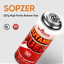 Spozer Butane Fuel Gas Canisters 8 OZ Portable for Camping Stove Cartridge Pure picture