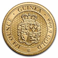 St. Helena 1/4 oz Gold £25 Rose Crown Guinea BU (Random Year) picture