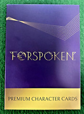🔮 FORSPOKEN Square Enix Promotional Exclusive Character Cards Set New W/ Stands picture