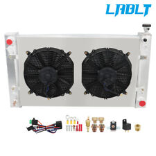 LABLT 3 Row Radiator+Shroud+Electric Fan For 1988-1999 Chevy GMC C/K 1500 2500 picture