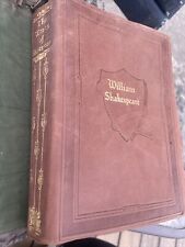 Vintage - The Works of WILLIAM SHAKESPEARE - Soft Leather Bound Book - RARE OLD picture