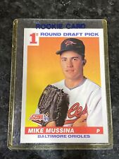 1991 Score Rare Mike Mussina Rookie Baseball RC Card | MULTIPLE ERRORS picture