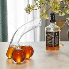 Creative whiskey and red wine decanter made of high borosilicate glass, making i picture