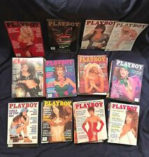 Playboy Time Machine - 1980's - 90's - Random Mix - Lot of 5 Magazines $ picture