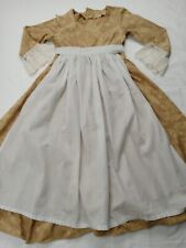 Vintage Girls Handmade Colonial Dress Bell 3/4 Sleeve 2 Pieces 8-10 picture