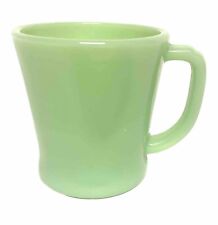 Jadeite Fire King D Handle VTG Coffee Mug Oven Ware Excellent Condition MCM picture