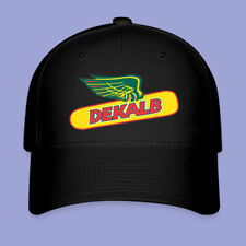 Dekalb Corn Seed Logo Black Hat Baseball Cap Size S/M And L/XL picture
