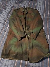 Yugoslavian M-77 Parka - Serbian/Bosnian Army Used & Painted Camouflage  picture