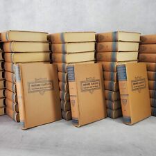 Vintage 1930s Harvard Classics 5 Foot Shelf Of Books Collier Pick Your Volumes picture