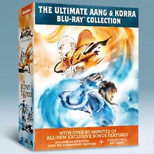 Avatar The last Airbender Legend of Korra Blu Ray Collection With bonus disc art picture