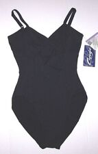 Capezio X-Front Leotard Bodysuit Cross Front Camisole Adjust New Women L or XL picture
