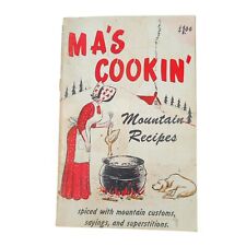 Vtg 1966 MA'S COOKIN Mountain Recipes Cooking Cookbook Ozark Wild Game Foxfire picture
