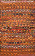Antique Saddle Bag Traditional Hand-made Wool Rug 2x4 picture