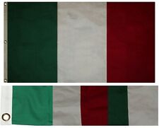 3x5 Embroidered Sewn Italy Italian Country 100% Cotton Flag 3'x5' Grommets picture