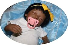 African American AA Reborn Baby Doll Newborn Black Lifelike picture