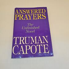 Truman Capote Answered Prayers. 1st Edition 1st Print 1987 HCDJ. picture