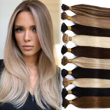 Stick I Tip Premium Real Remy Human Hair Extensions Pre Bonded Micro Beads US picture