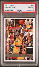 1997-98 Topps Kobe Bryant #171 PSA 10 GEM MT LA Lakers HOF POP 1014 picture