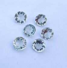 Natural Green Amethyst Quartz Faceted Cut Round Shape Calibrated Loose Gemstones picture